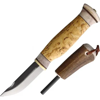 lovecký nůž Wood Jewel puukko s křesadlem 20 cm
