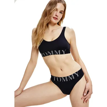 Dámské spodní prádlo TOMMY HILFIGER DÁMSKÁ PODPRSENKA BRALETTE NAVY UW0UW03172 DW5 Velikost: XS