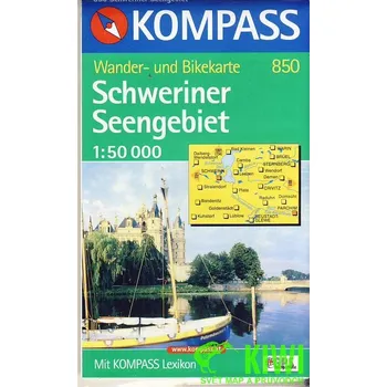 Kompass Schweriner Seengebiet 1:50 t.