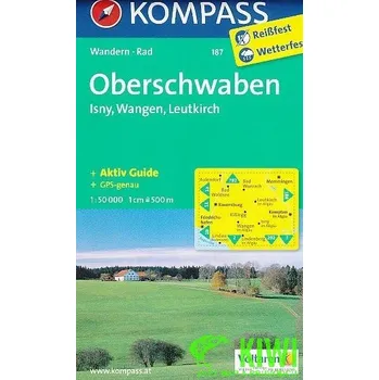 Kompass Oberschwaben, Isny-Wangen-Leutkirch 1:50 t.
