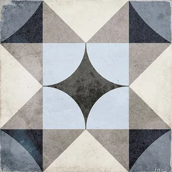 Dlažba EQUIPE Dlažba Art Nouveau PALAIS BLUE | 200x200 | mat 24410 EQ-5 824-12857