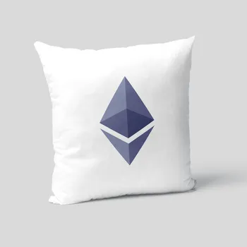 Polštář Ethereum - polštář s potiskem