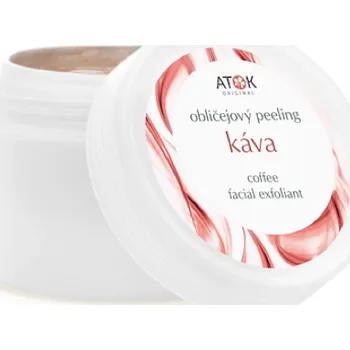 Pleťový peeling ATOK Obličejový peeling Káva 100ml (Obličejový peeling)