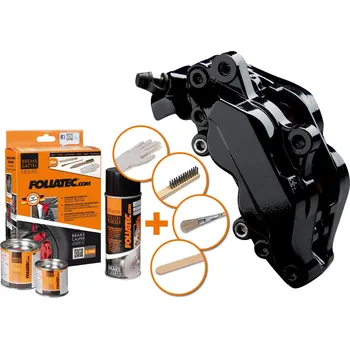 Autolak Foliatec, barva na brzdové třmeny - černá