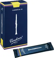 Vandoren Bb Clarinet Traditional 2,5 klarinetové plátky