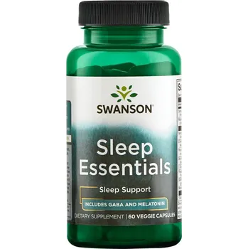 Přípravek na podporu paměti a spánku Swanson Sleep Essentials 60 cps.