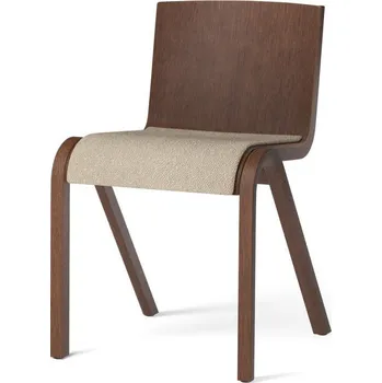 Jídelní židle Audo Copenhagen Židle Ready s polstrováním, red stained oak/Bouclé 02