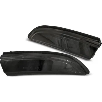 Směrový světlomet Blinkry boční LED do zrcátek, dynamické Ford Fiesta MK7 13-16 kouřové