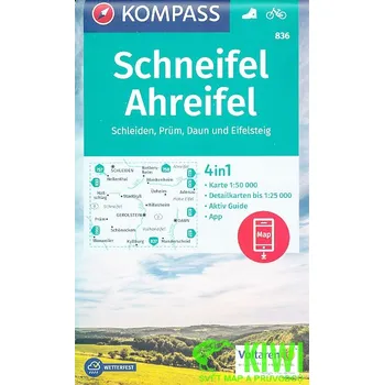Kompass Schneifel, Ahreifel - Schleiden, Prüm, Daun und Eifelsteig