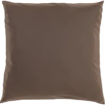 Bytový textil Kvalitex Povlak na polštář saténový tmavě hnědý Abmessungen der Kopfkissenbezüge: 30x40cm