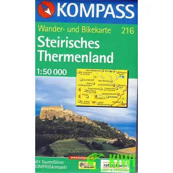 Kompass Steirisches Thermenland 1:50 t.