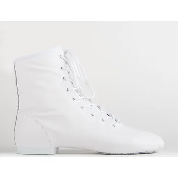 Dámská sálová obuv Rumpf,Gardestiefel Hoch – semišová podrážka 4127, bílá 28