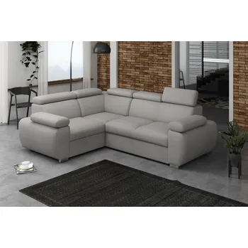 Obývací stěna FALCO Sedací souprava Bodie L - světle šedá