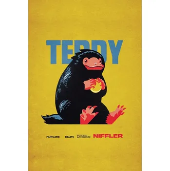 Plakát Plakát, Obraz - Fantastická zvířata - Teddy