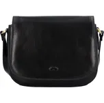 Dámská kožená crossbody kabelka černá - Katana Pure černá