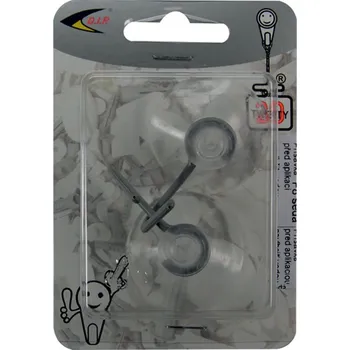 Věšák QuickFix Přísavka šedá F8 blistr, 2ks