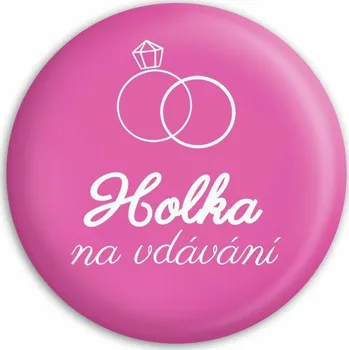 Placka Holka na vdávání (Růžová)