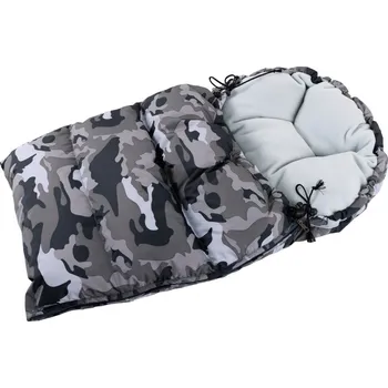 Spacák JAN peří Dětský péřový fusak (pytel) do kočárku - Dětský péřový fusak (pytel) do kočárku - maskáč