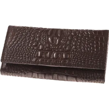 Peněženka Dámská luxusní kožená peněženka KUBÁT | černá | 733612 Kroko