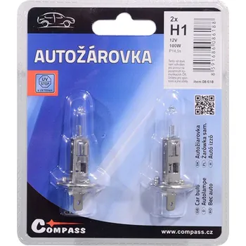 Compass ŽÁROVKA H1 12V 100W 2 ks