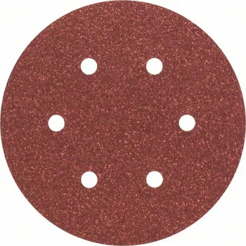 Brusný papír BOSCH Sada 5dílná brusných papírů 150 mm G = 80