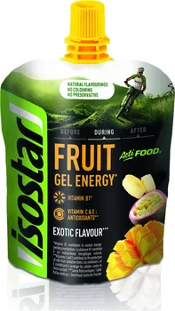 Isostar Fruit Gel Energy Actifood 90 g exotické ovoce