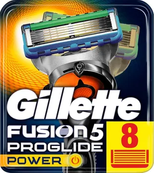 Gillette Fusion5 ProGlide Power náhradní hlavice 8 ks