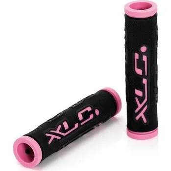 grip XLC gripy Dual Color GR-G07 125 mm (černo růžová)
