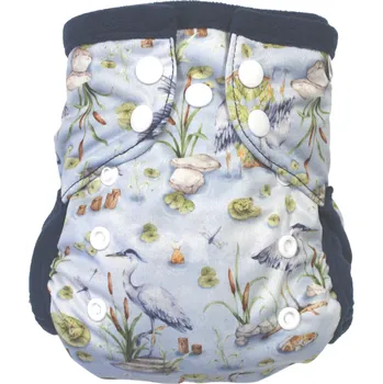 Plenkové kalhoty Breberky Kapsová plenka (S) - Volavka PAT