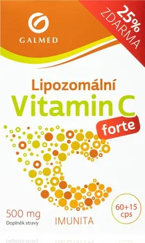 Galmed Lipozomální vitamín C Forte 500 mg 75 cps.