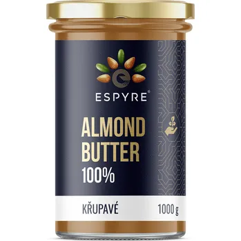 Cukrovinka Espyre 100% Mandlové máslo Křupavé, 1000g