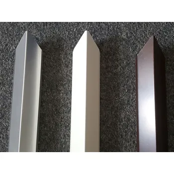 Plech JESAN Adolfovice Roh ochranný 1 m AL hliník