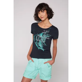 Pánské tričko Soccx TRIČKO SPI-2104-3864 S, Tmavě modrá