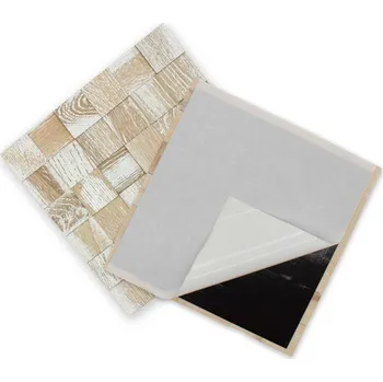 Obklad Wodewa VZOREK - VINTAGE 009 - 50 (50 x 50 mm) - NA SAMOLEPÍCÍM PODKLADU Broušený (olejovaný) - rozměr vzorku: 150 x 150 mm