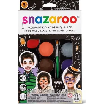 Speciální výtvarná barva Snazaroo Sada 8 barev na obličej