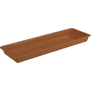 Podmiska Plastkon Podmiska plastová pod truhlík Extra Flor 80cm, terakota