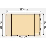 BPP Podlaha k chatce Borek