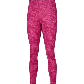 Dámské kalhoty Mizuno 7/8 Printed Tight běžecké legíny dámské XS