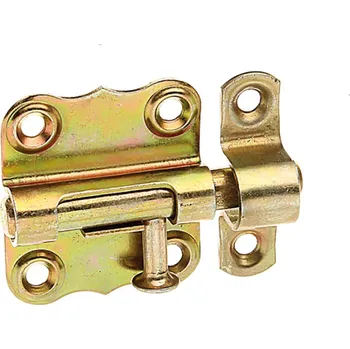 Tesařské kování ALBERTS Zástrč válcová s knoflíkem, s poutkem, pozink, 35x33