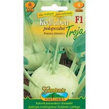 Semeno Kedluben polopozdní TROJA F1 - hybrid, bílý