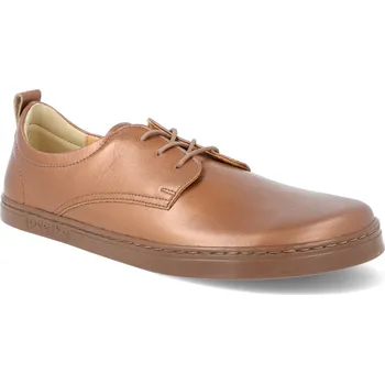 Dívčí obuv Barefoot polobotky Peerko - Smart Fame hnědé Velikost: 39