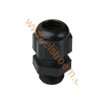 Kabelové oko Kabelová vývodka M20 černá IP68 pro vodiče 6-12mm