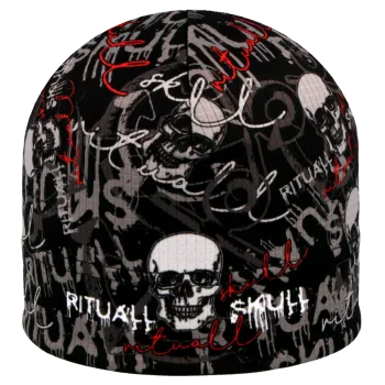 Čepice Rituall Čepice Lebky Picowinter černá XL