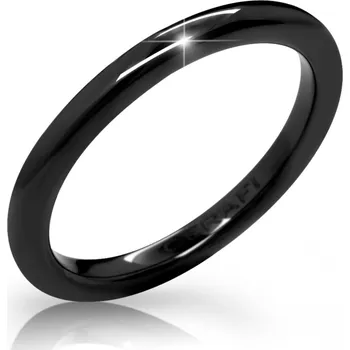 Prsten Cerafi Keramický prsten SOLE NERO 103 Velikost: 49