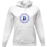 Dámská mikina s kapucí s potiskem Blue btc dámské