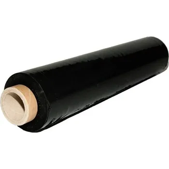 Obalový materiál Stretch folie 500mm x 1,9kg x 120m, černá Varianta: 1,46kg, dutinka 240g, 23my, 120m