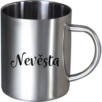 Nerezový hrnek Nevěsta 1