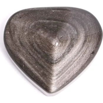 Drahý kámen Magieprirody.cz Srdce obsidián stříbrný 67g konkrétní #19