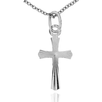 Přívěsek Zlatnictví U Kostela Zlatý přívěsek křížek 45b 630333246