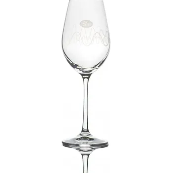 Sklenice Pleva Sklenice na medovinu rodinné firmy Pleva - vlnky, 250 ml